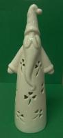 IRISH SANTA CANDLE HOLDER